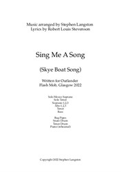 Sing Me A Song (Sky Boat Song) arranged for the Glasgow Outlander Premier series six 2022